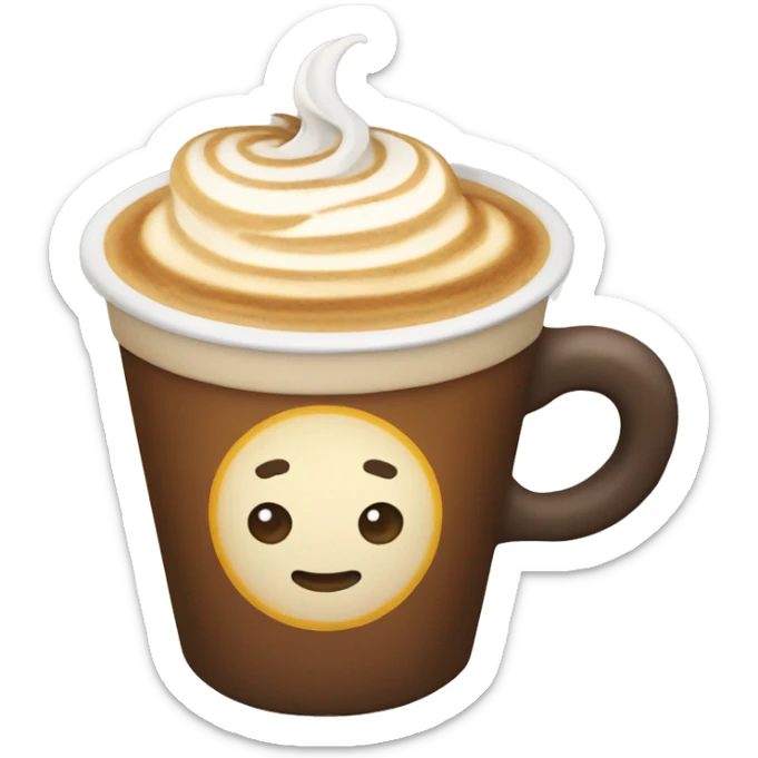 Latte  sticker