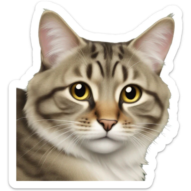 Norwighan forest cat sticker