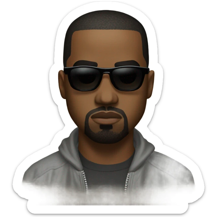 Kanye west sticker