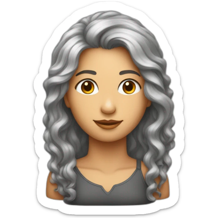 La main d'une femme dans les cheveux d'un homme sticker