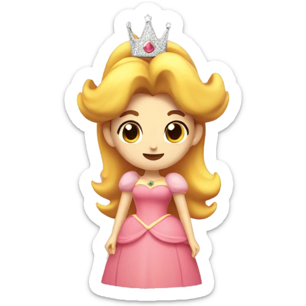 Princess Peach sticker