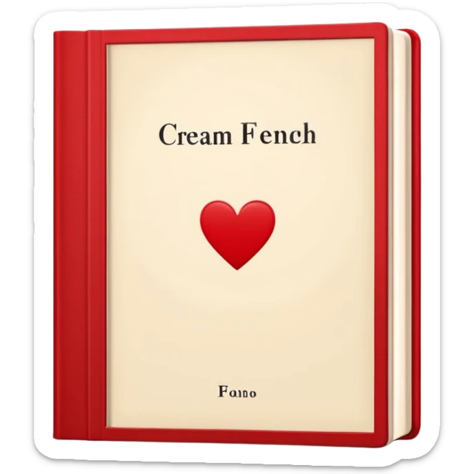 classic French book inspired by 'À la recherche du temps perdu', cream cover, red title, elegant, minimal, no text sticker