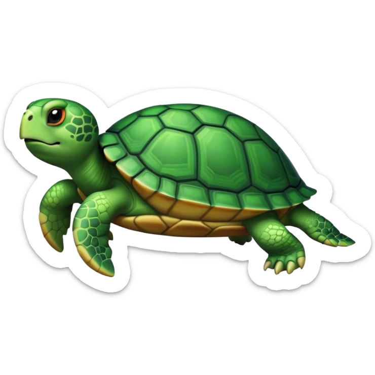 Turtle sticker