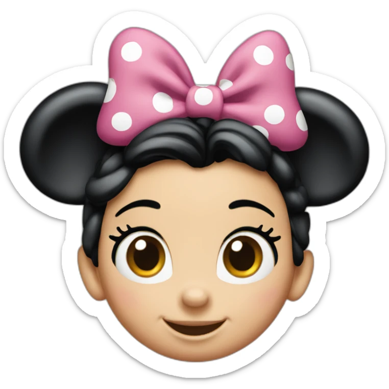 Minnie mouse sticker