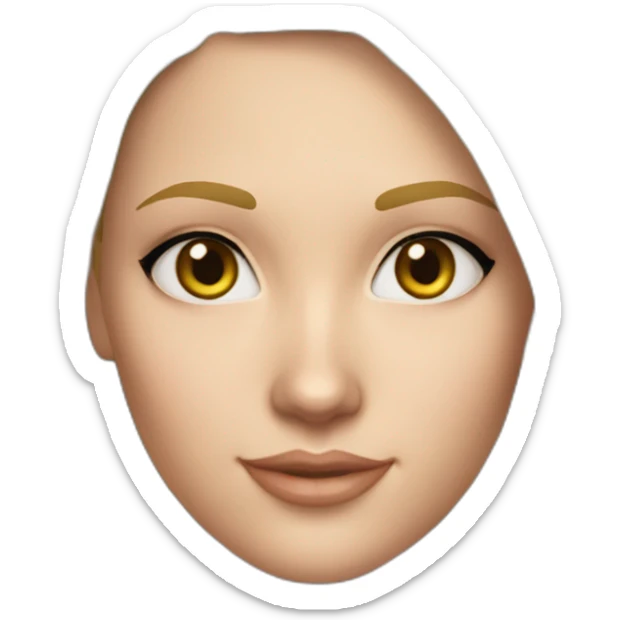 Sims+4+Nancy+Landgraab-Woman-blonde-hair-perfectly-centered+golden-ratio sticker