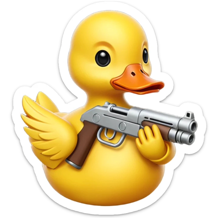 Star wars duck sticker