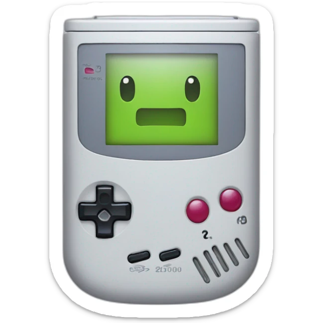 gameboy sticker