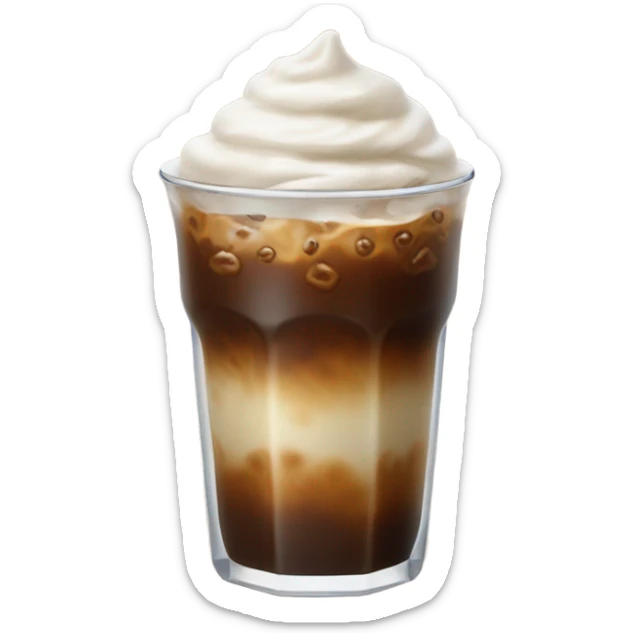 iced coffee sticker