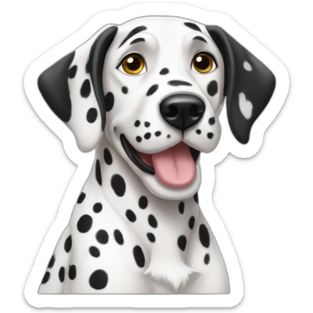 dalmatian sticker