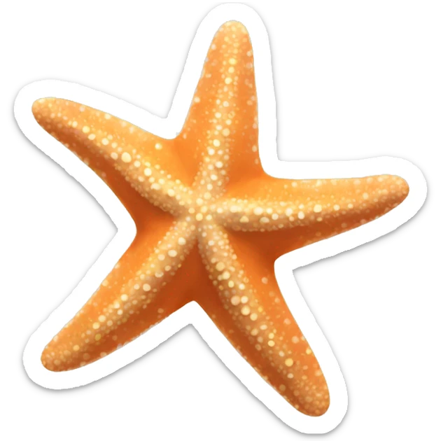 Starfish sticker
