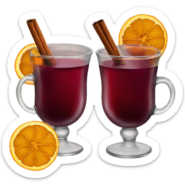 mulled wine sticker