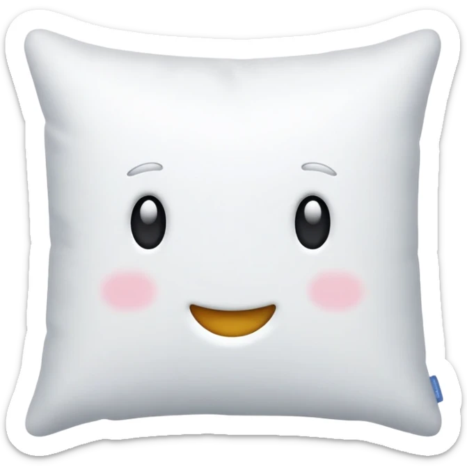 Pillow sticker