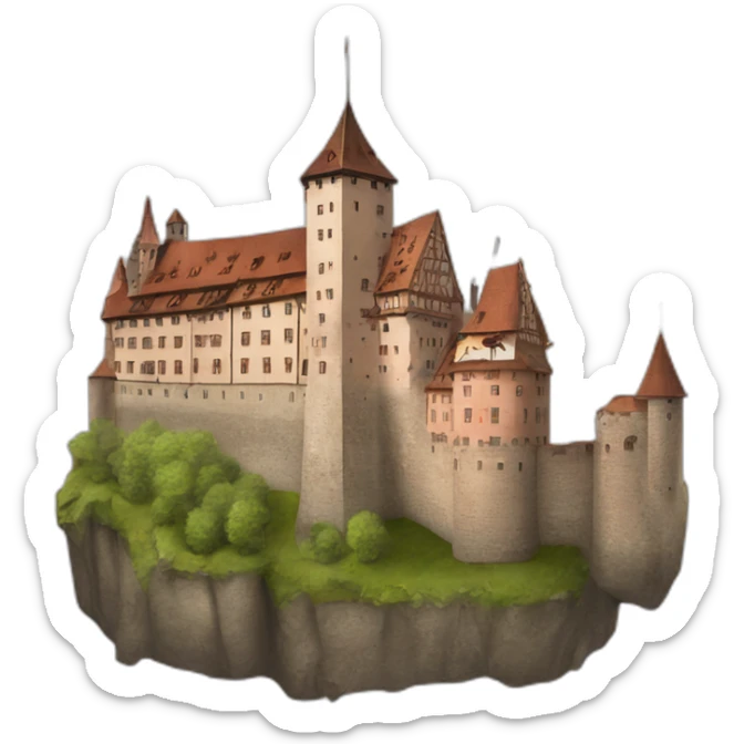 Nürnberg Castle sticker