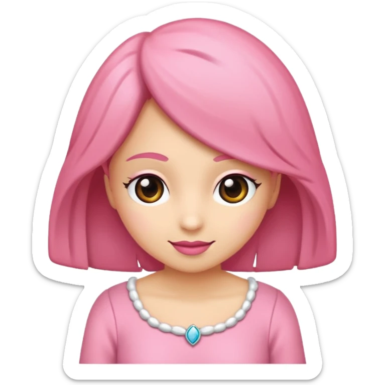 Estética  aniversário rosa de lacinhos,  faça laços rosa  sticker