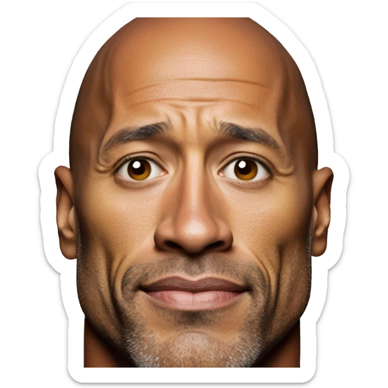 Dwayne Johnson  sticker