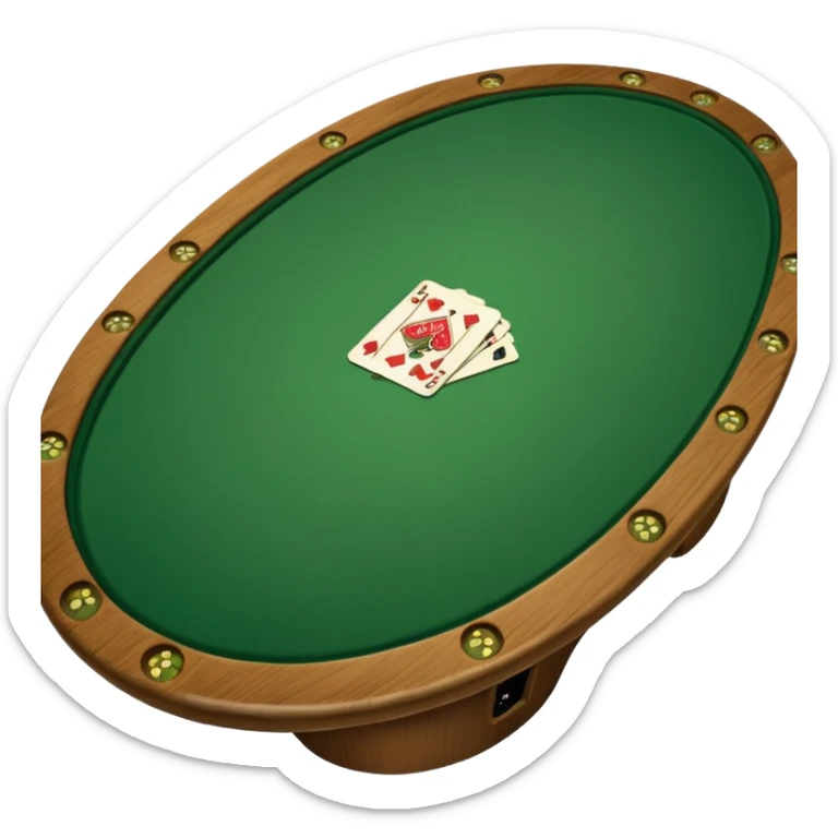 Poker Table: Wider Table



 sticker