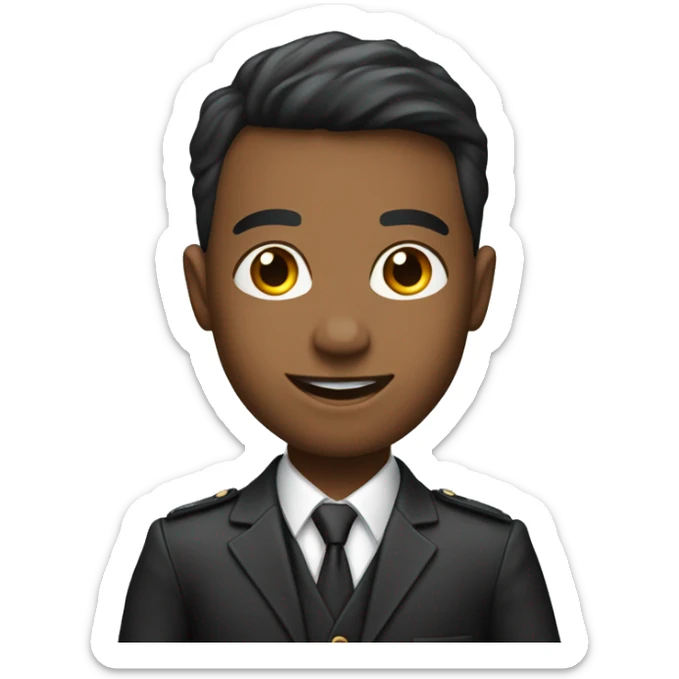 A young professional becoming a rising star, that shoots to the top of their career sticker