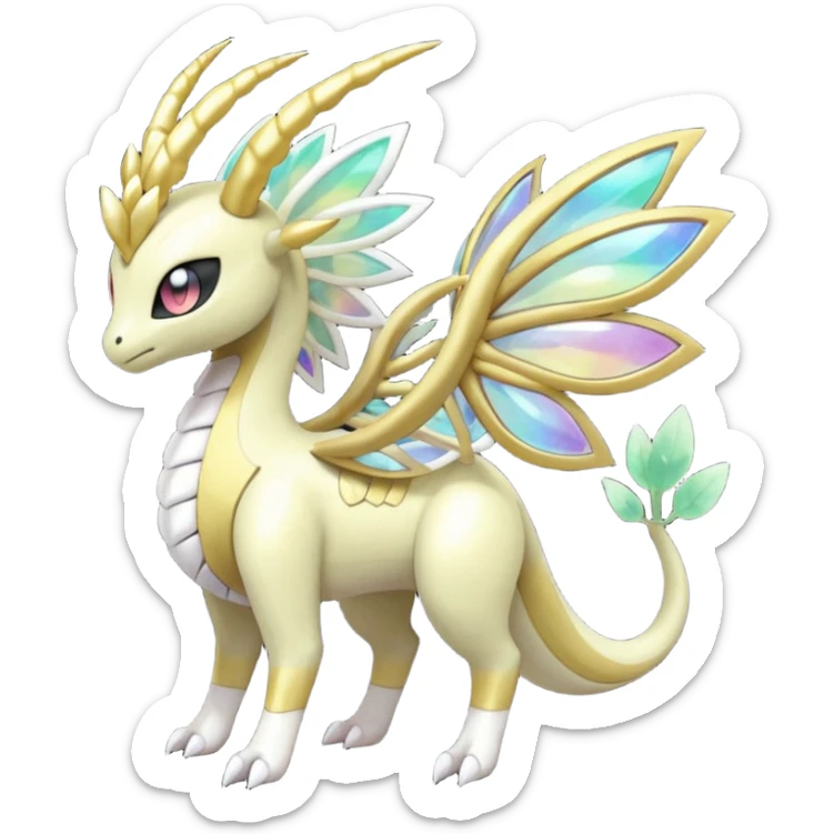 Meloetta-Giratina-Palkia-Pokémon-Fakémon-fusion-hybrid-creature sticker