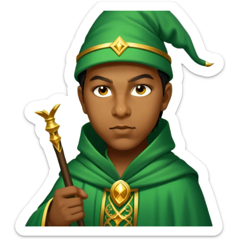 Verdant Wizard sticker