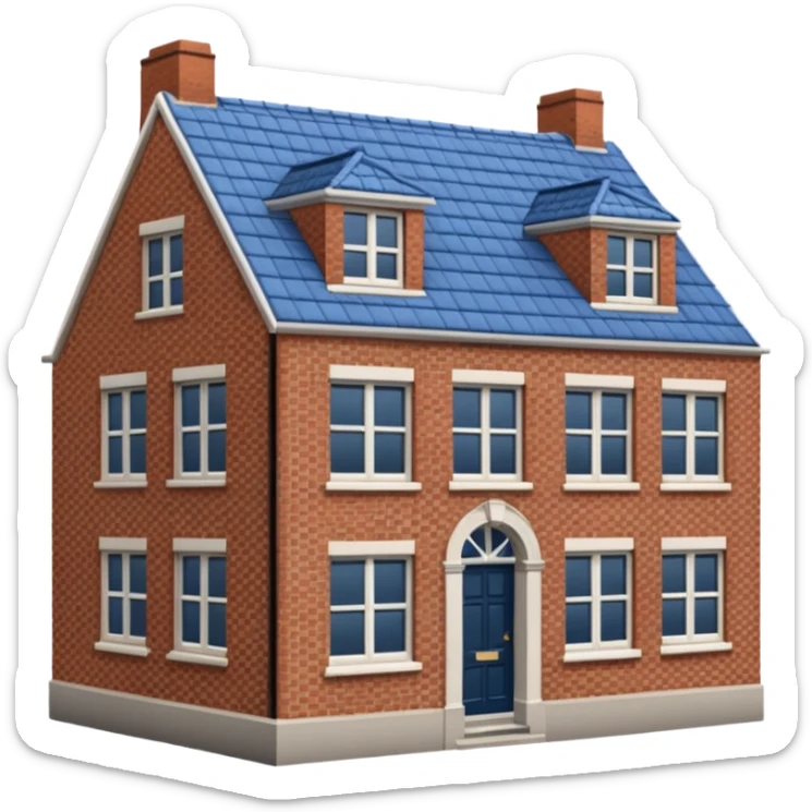 make a house in the netherlands located at: Marnixstraat 16, Dordrecht, The Netherlands sticker