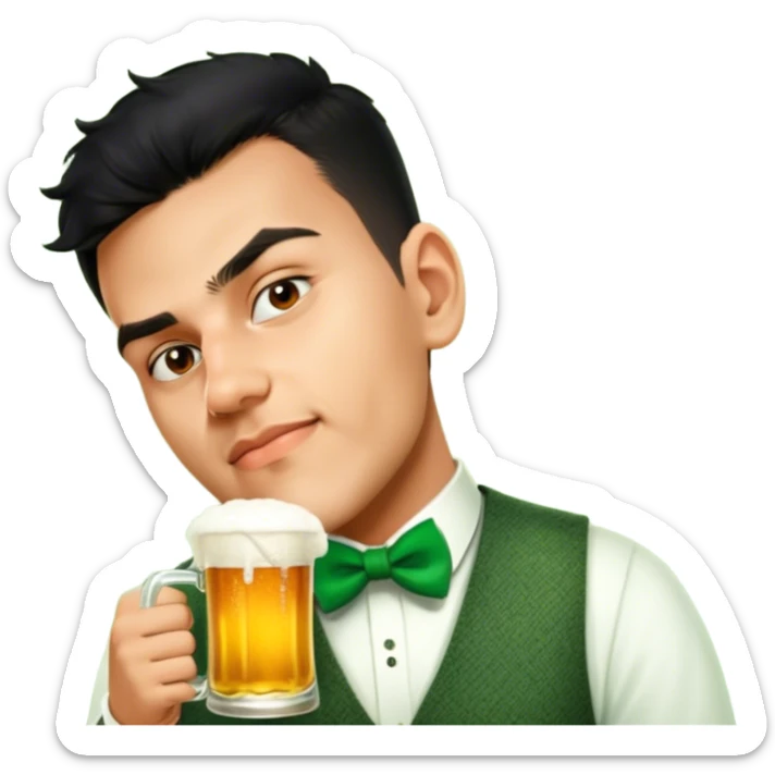 Tipsy Leprechaun sticker