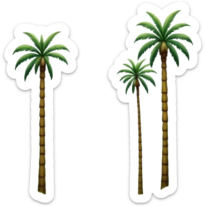 Cinematic Realistic Cocora Valley Landscape Emoji, depicted with towering wax palm trees in a lush, misty valley rendered with rich textures and dynamic, natural lighting. sticker