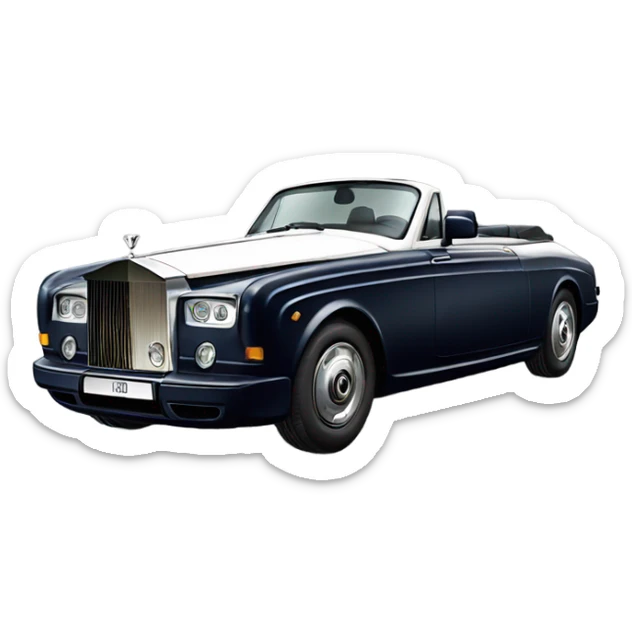 Rolls royce sticker