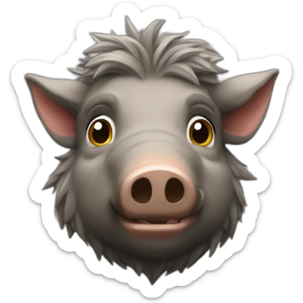 Hype boar sticker