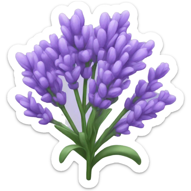Lavender sticker
