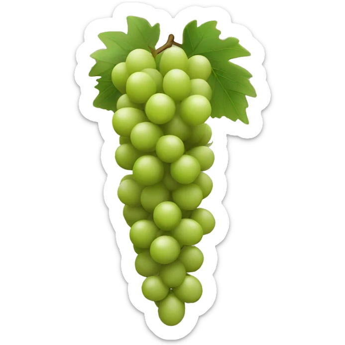 3D Grapes emoji  sticker