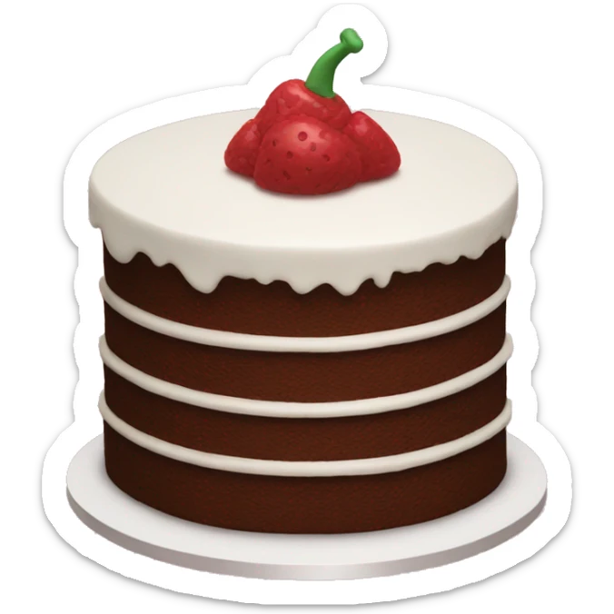 Cake sticker