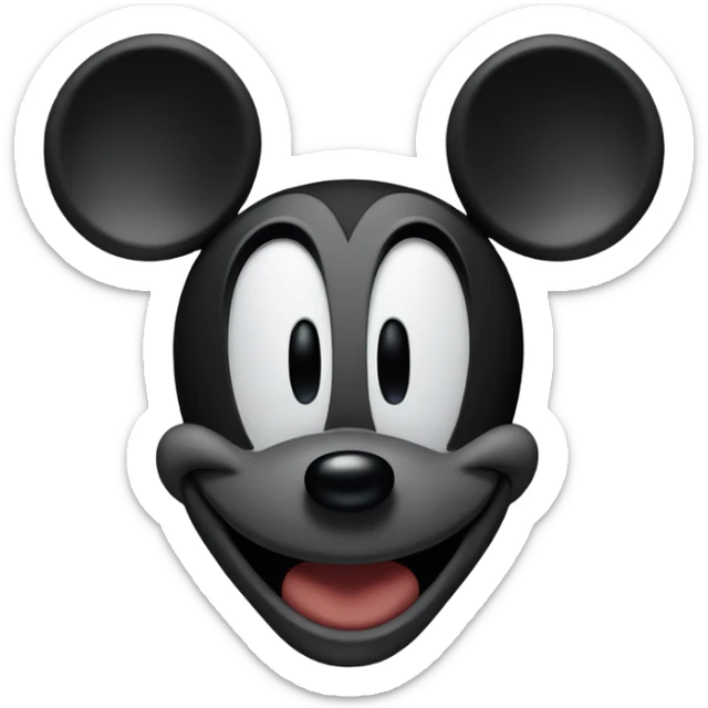 Mickey mouse sticker