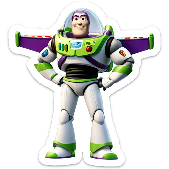Buzz lightyear sticker