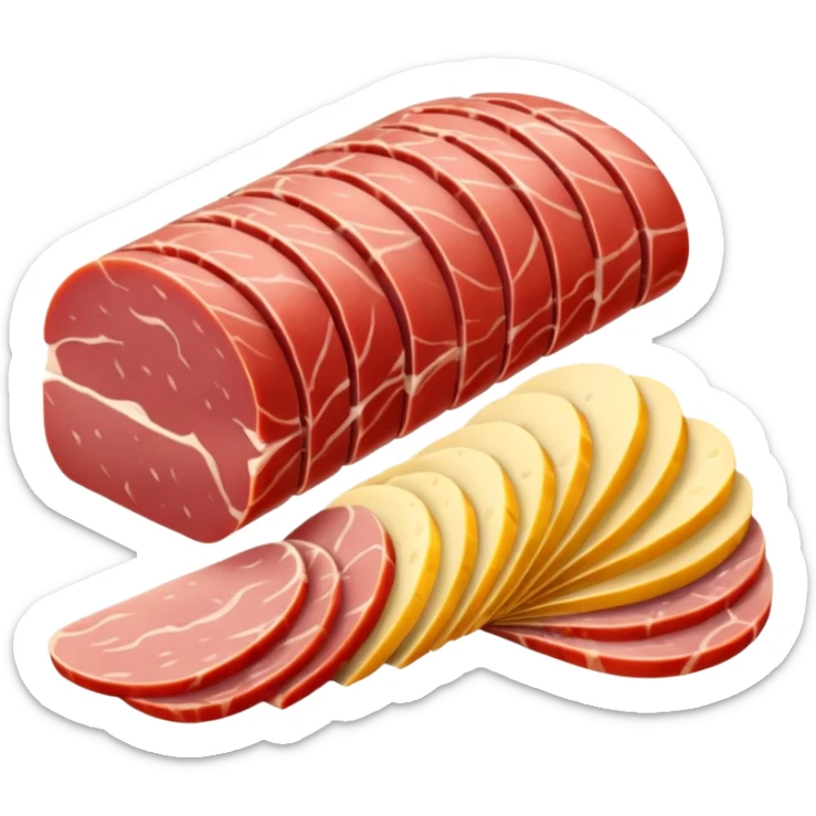 cold meat sticker