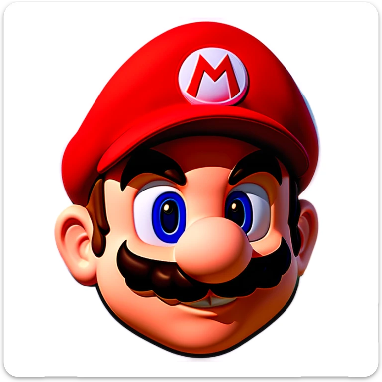Mario sticker