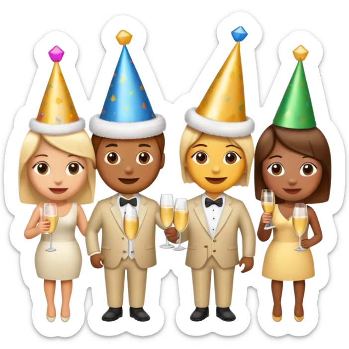 I'm employeed at a large company with many people, but only 5 people including me are of the Generation Z. We jokingly call ourselves Team Gen Z. Make an emoji that we can use to represent our pride. sticker