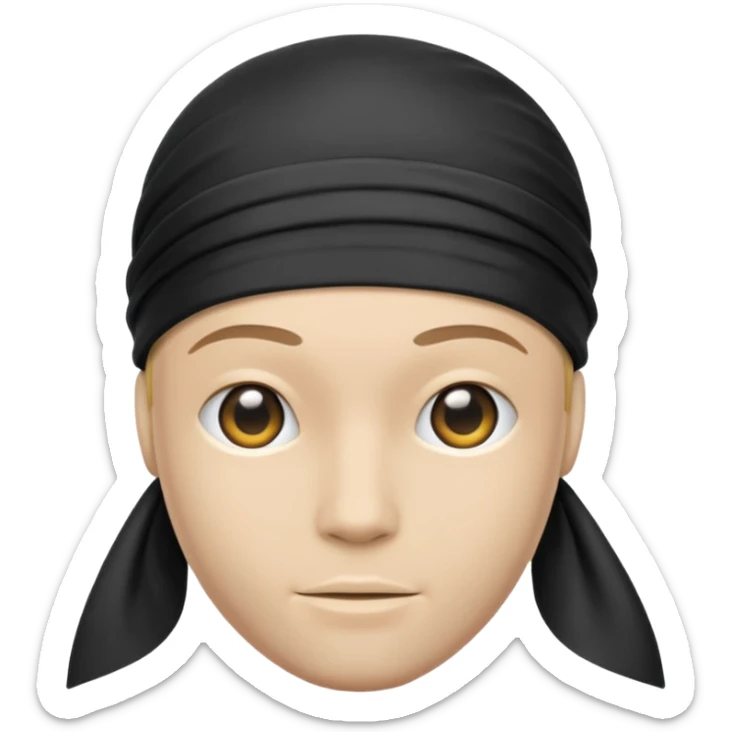 make a durag emoji but just the durag not the person in the durag sticker