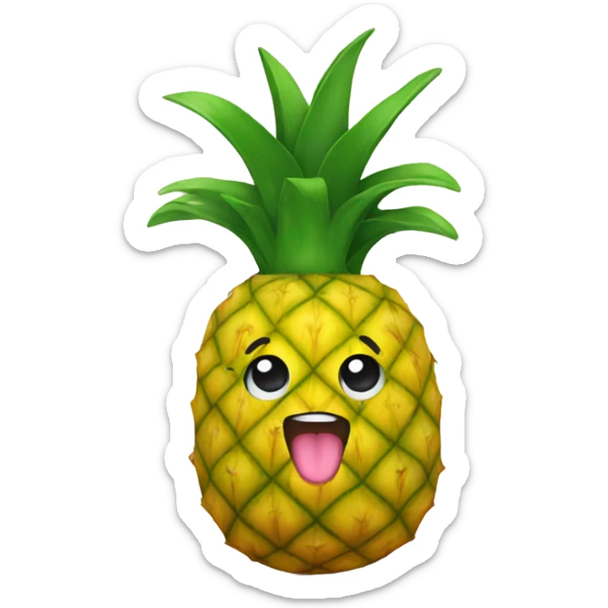 pineapple sticker