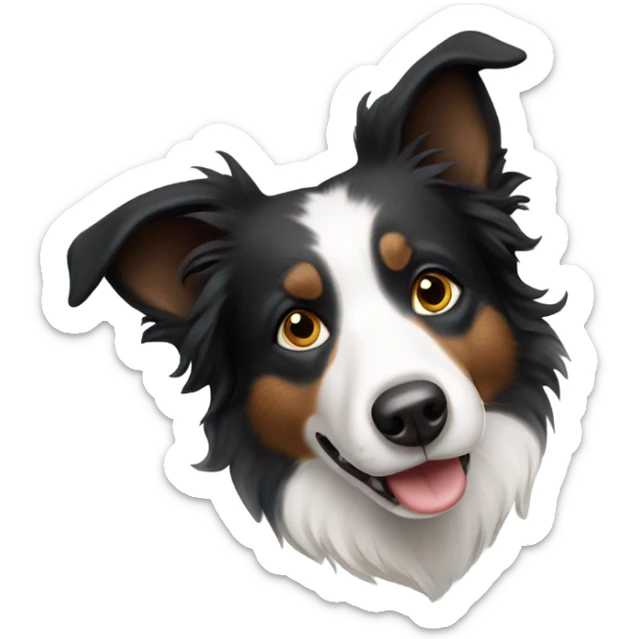 Border collie sticker