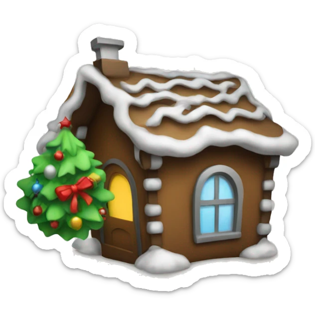Holiday sticker