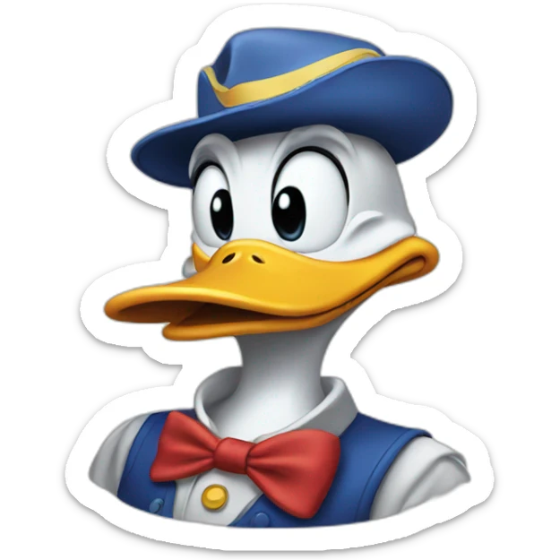 Donald Duck sticker