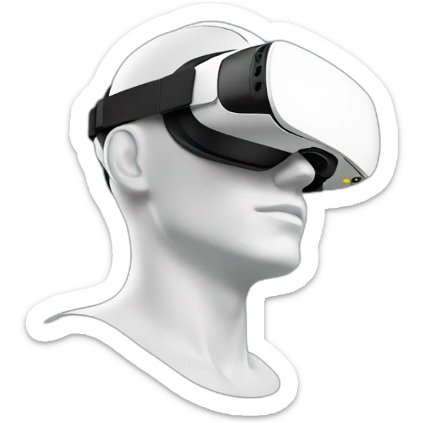 vr headset sticker