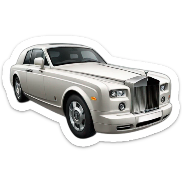 Rolls Royce sticker