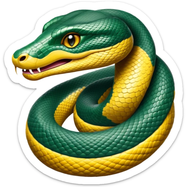 cinematic-noble-anaconda-portrait-emoji,-poised-and-imposing,-with-a-massive,-sinuous-build-draped-in-intricately-patterned-scales-and-piercing,-focused-eyes,-simplified-yet-sharp-and-sophisticated-features,-highly-detailed sticker