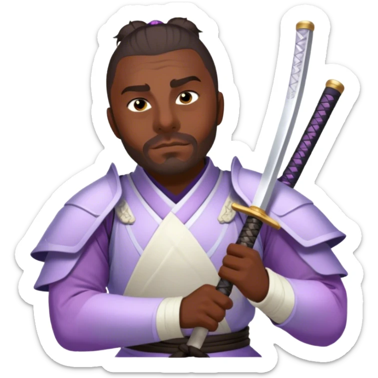 Gentle Samurai sticker