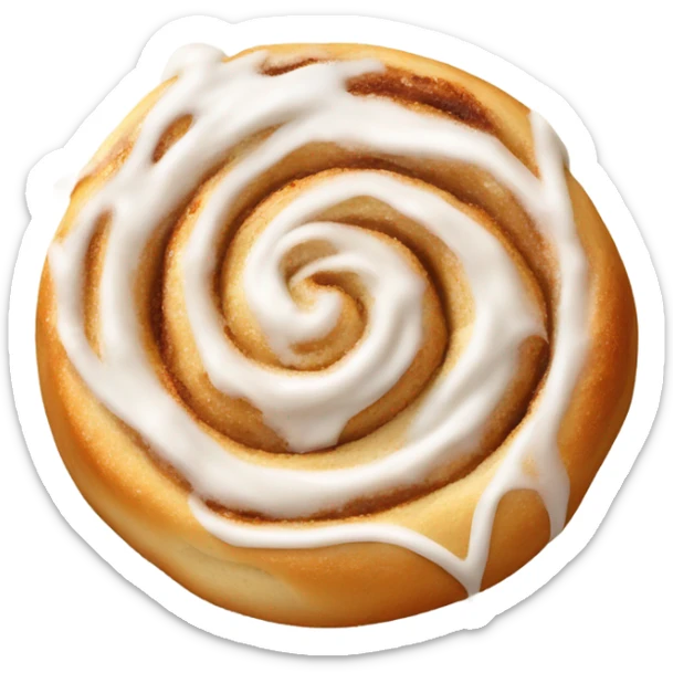 Cinnamon roll sticker