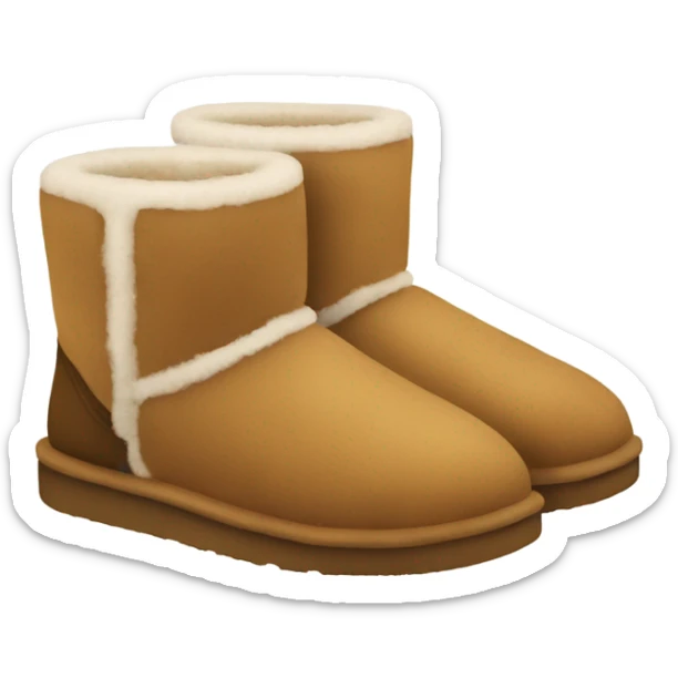 UGG slippers  sticker
