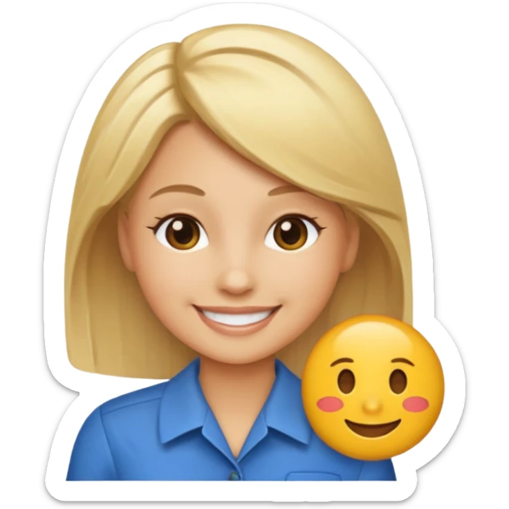 Create an emoji of valeriahr payroll icon, the emoji version of valeria approves that I would put on slack to make a joke sticker
