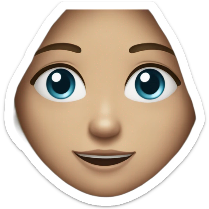 Giving my heart to someone with a sad smile to show how much I love them  sticker