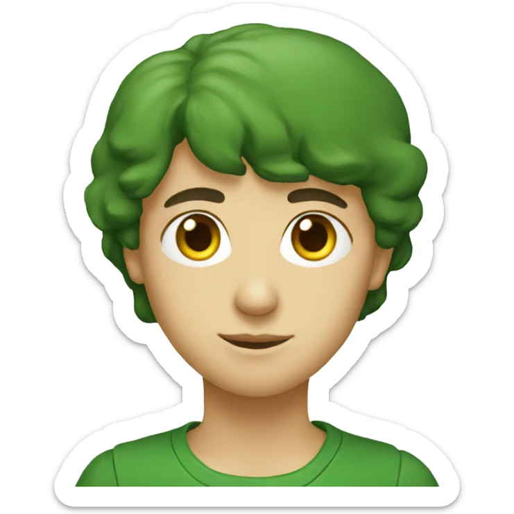 syria green  sticker